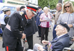 The Lord Lieutenant chatting to Pat Constance